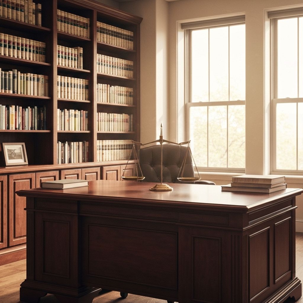 Oficina del bufete legal
